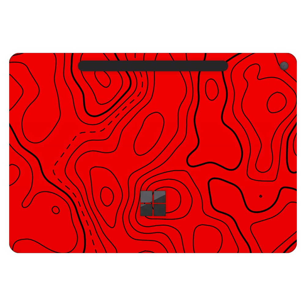 Microsoft Surface Pro 12-inch (Model 2110) laptop skin - Damascus Red