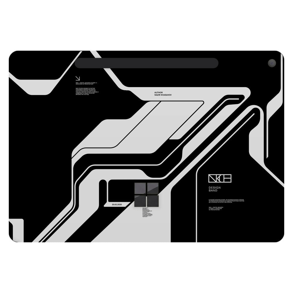 Microsoft Surface Pro 12-inch (Model 2110) laptop skin - Dead Black