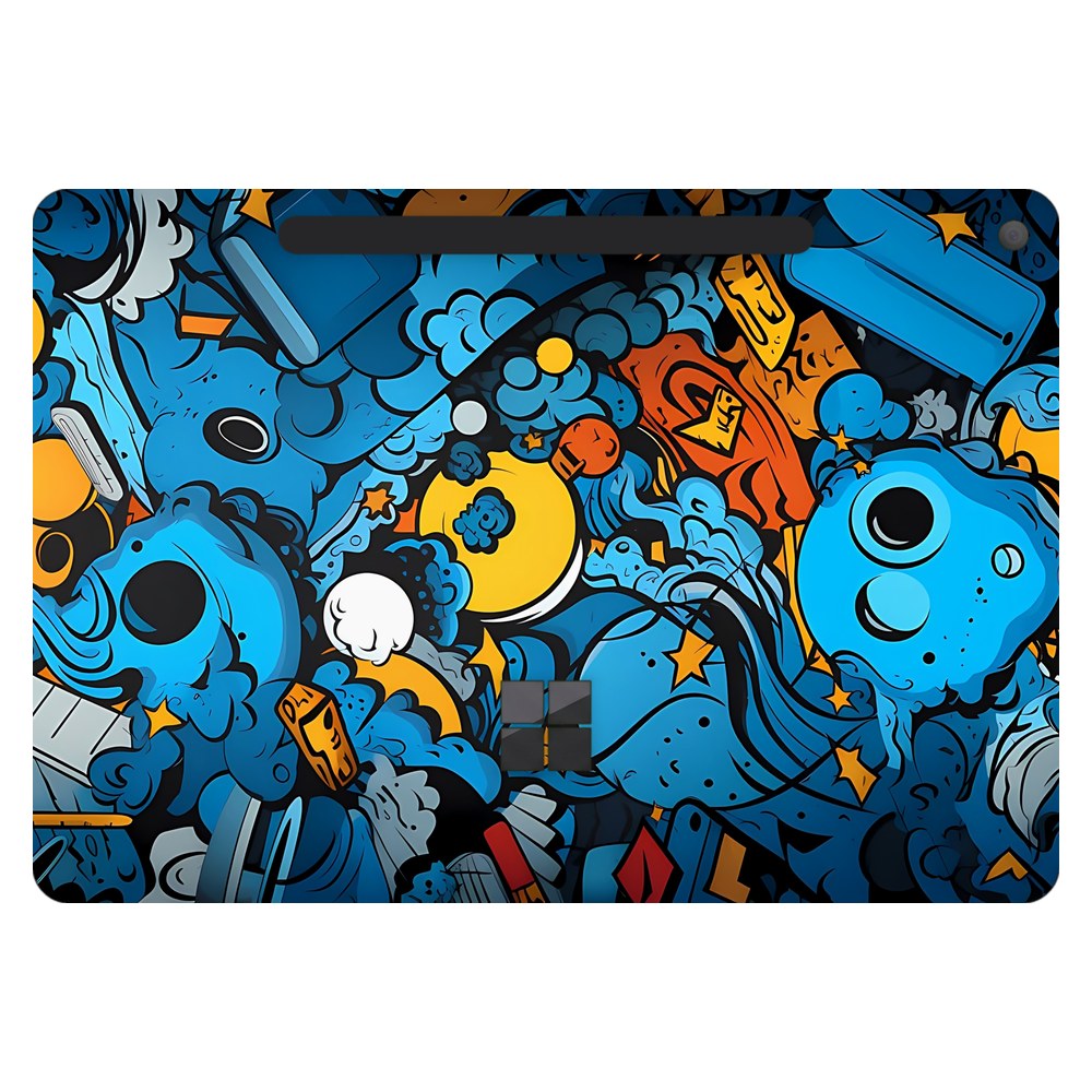 Microsoft Surface Pro 12-inch (Model 2110) laptop skin - Doodle Frenzy