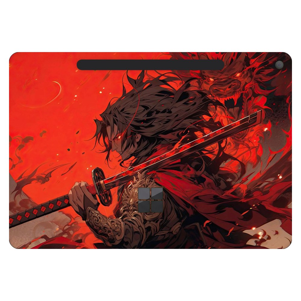 Microsoft Surface Pro 12-inch (Model 2110) laptop skin - Dragon Blade Ronin