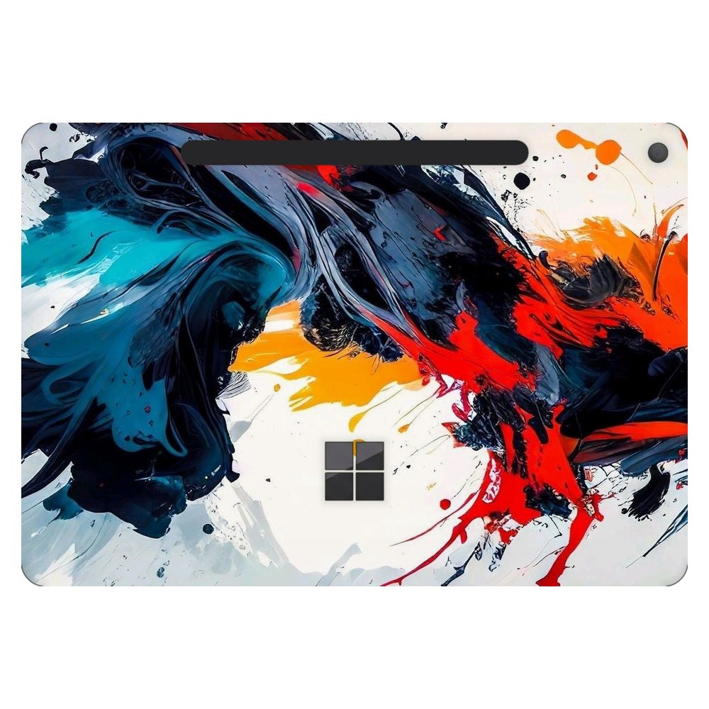 Microsoft Surface Pro 12-inch (Model 2110) laptop skin - Dynamic Color Explosion
