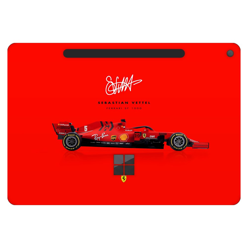 Microsoft Surface Pro 12-inch (Model 2110) laptop skin - Ferrari