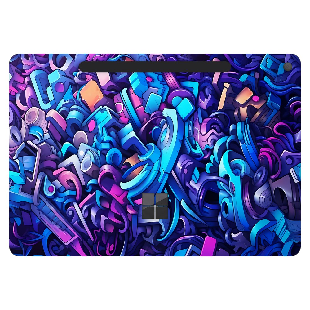 Microsoft Surface Pro 12-inch (Model 2110) laptop skin - Graffiti B2