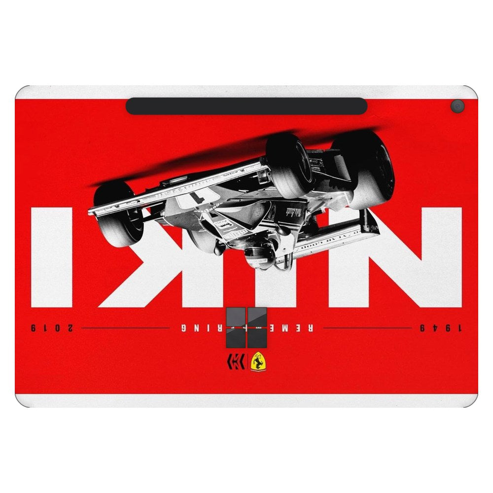 Microsoft Surface Pro 12-inch (Model 2110) laptop skin - Lauda 1 Legacy Graphic