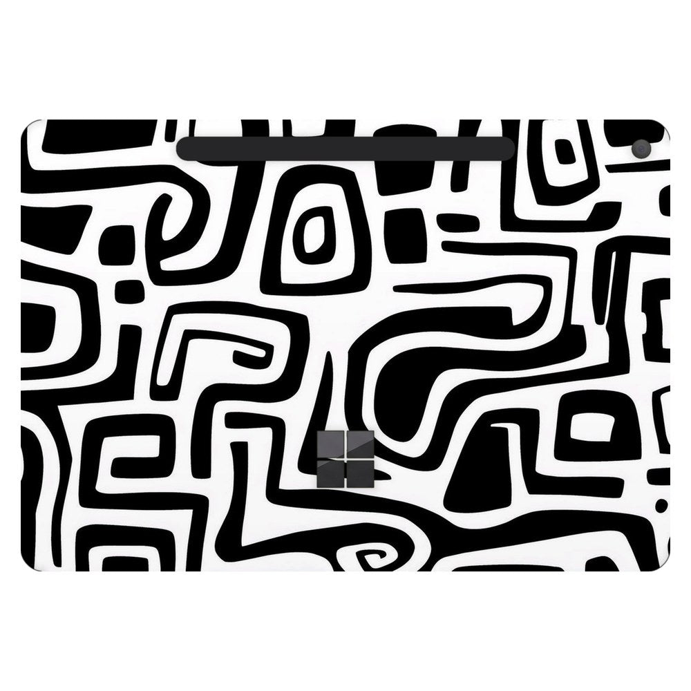 Microsoft Surface Pro 12-inch (Model 2110) laptop skin - Maze Patterns