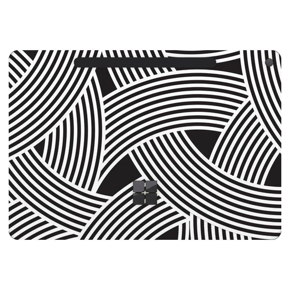 Microsoft Surface Pro 12-inch (Model 2110) laptop skin - Minimalist Optical Pattern