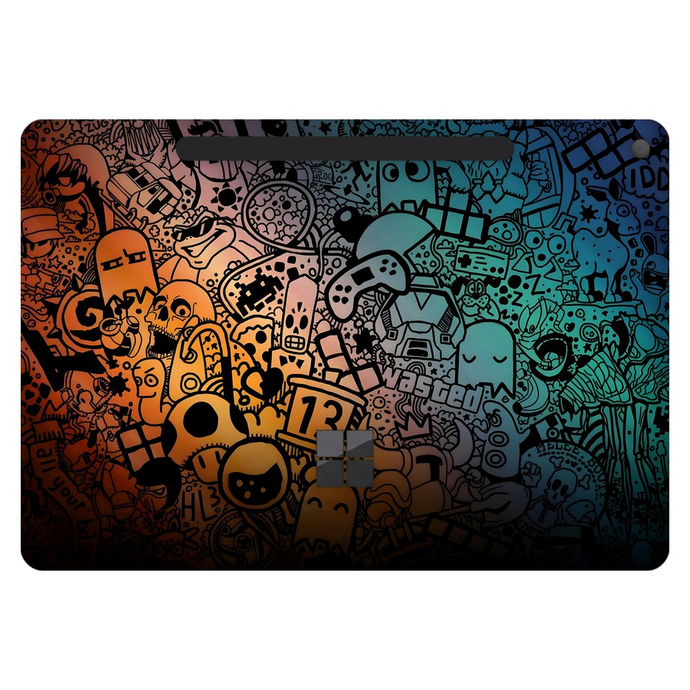 Microsoft Surface Pro 12-inch (Model 2110) laptop skin - Modern Art