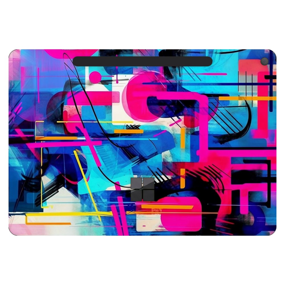 Microsoft Surface Pro 12-inch (Model 2110) laptop skin - Modern Geometric Fusion