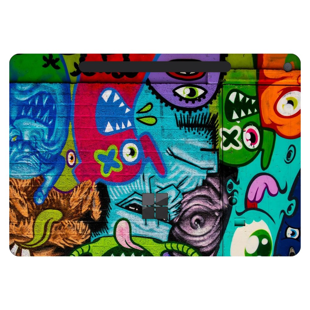 Microsoft Surface Pro 12-inch (Model 2110) laptop skin - Neon Doodles