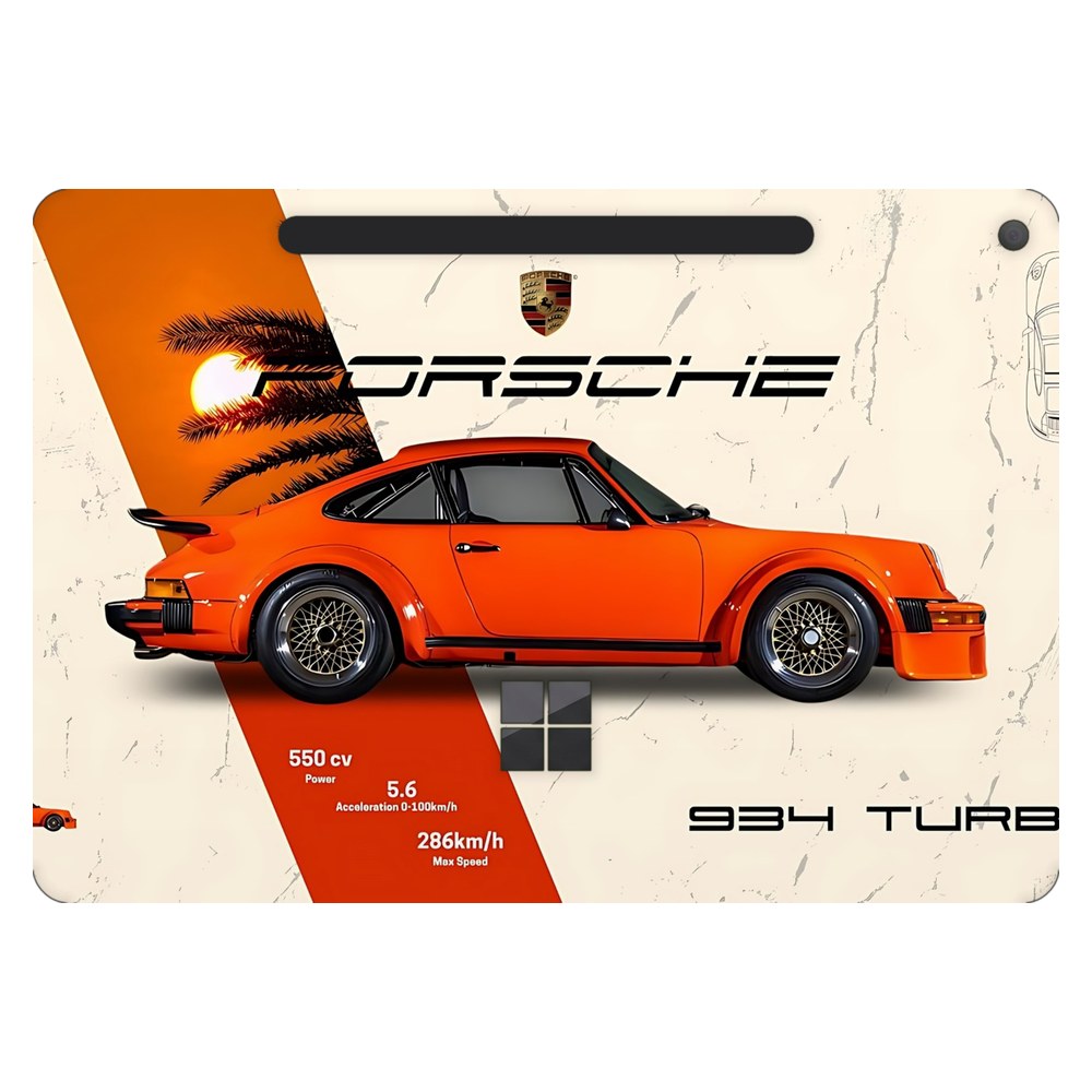 Microsoft Surface Pro 12-inch (Model 2110) laptop skin - Porsche 934