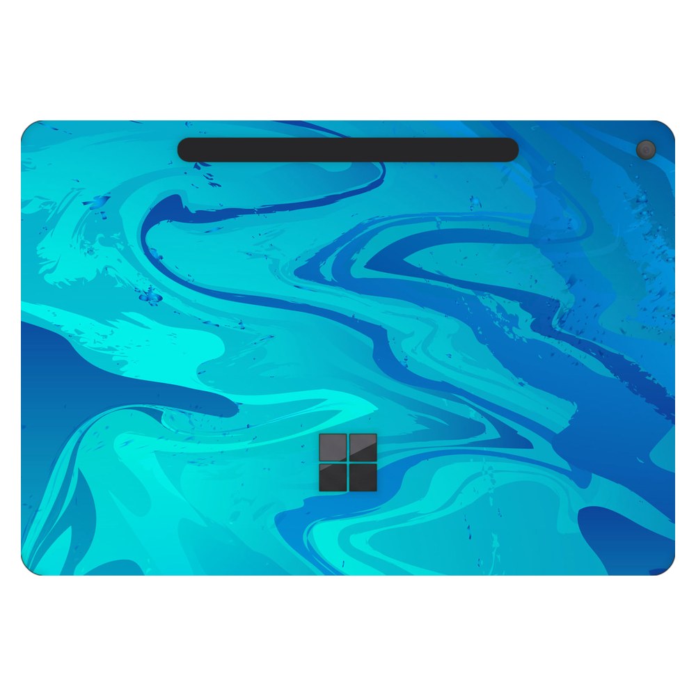Microsoft Surface Pro 12-inch (Model 2110) laptop skin - Poseidon Blue