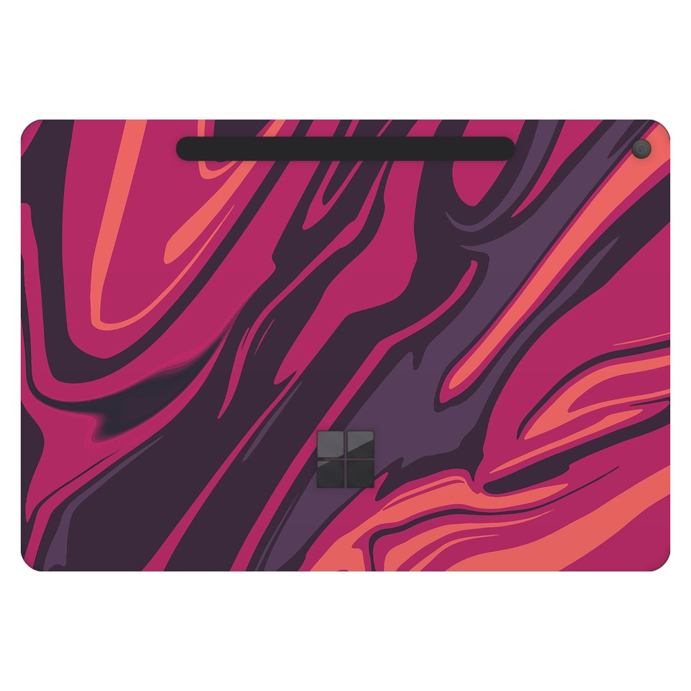 Microsoft Surface Pro 12-inch (Model 2110) laptop skin - Poseidon Red