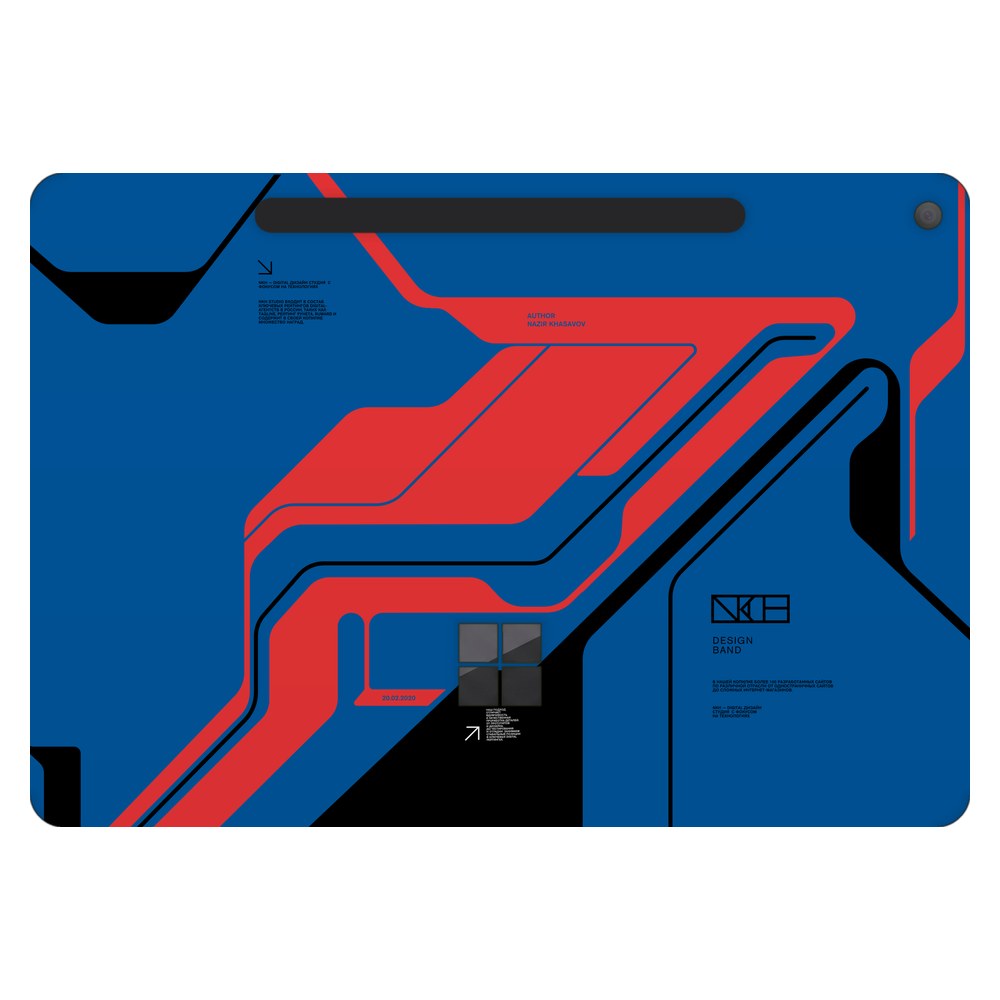 Microsoft Surface Pro 12-inch (Model 2110) laptop skin - Prime Blue