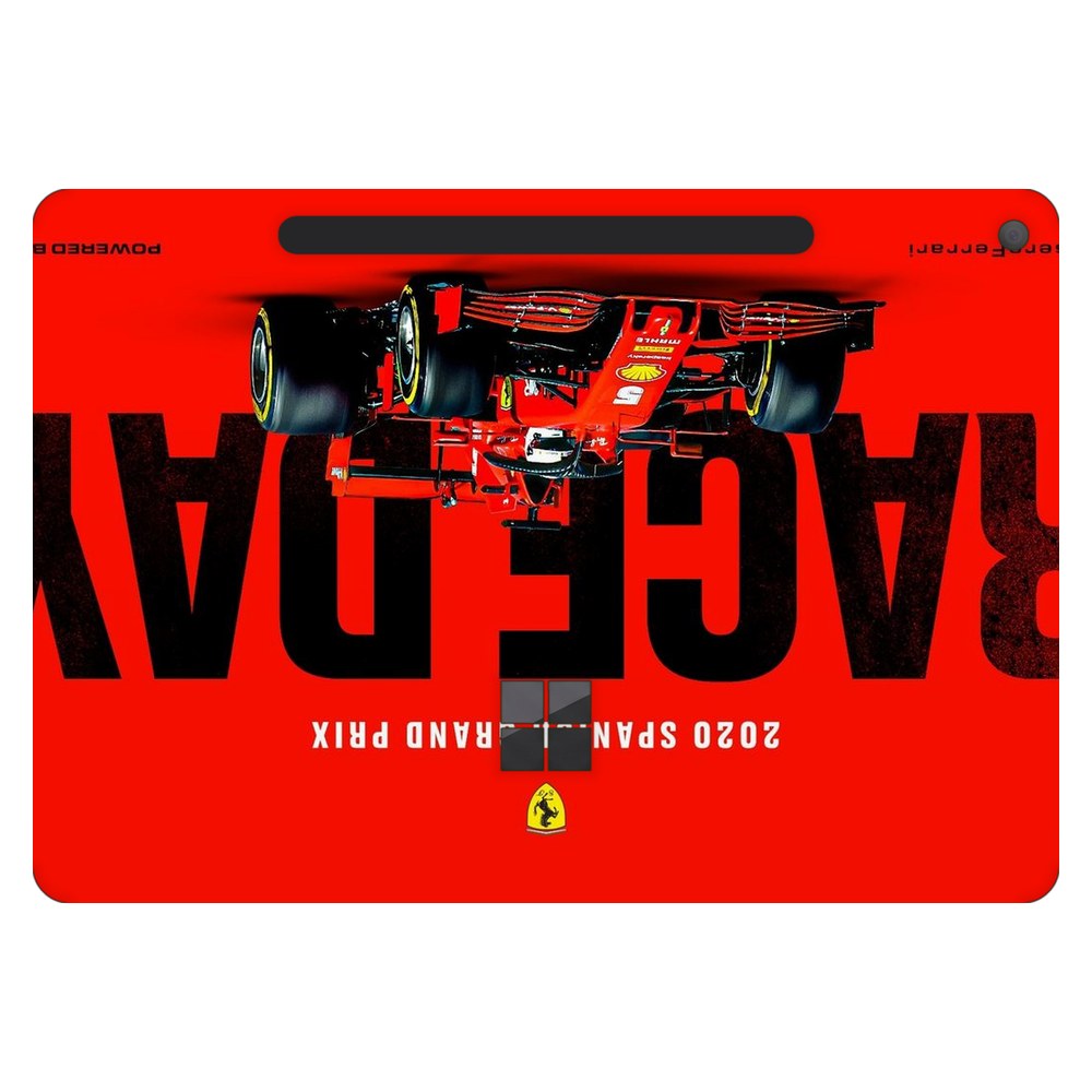 Microsoft Surface Pro 12-inch (Model 2110) laptop skin - RaceDay Ferrari Formula1