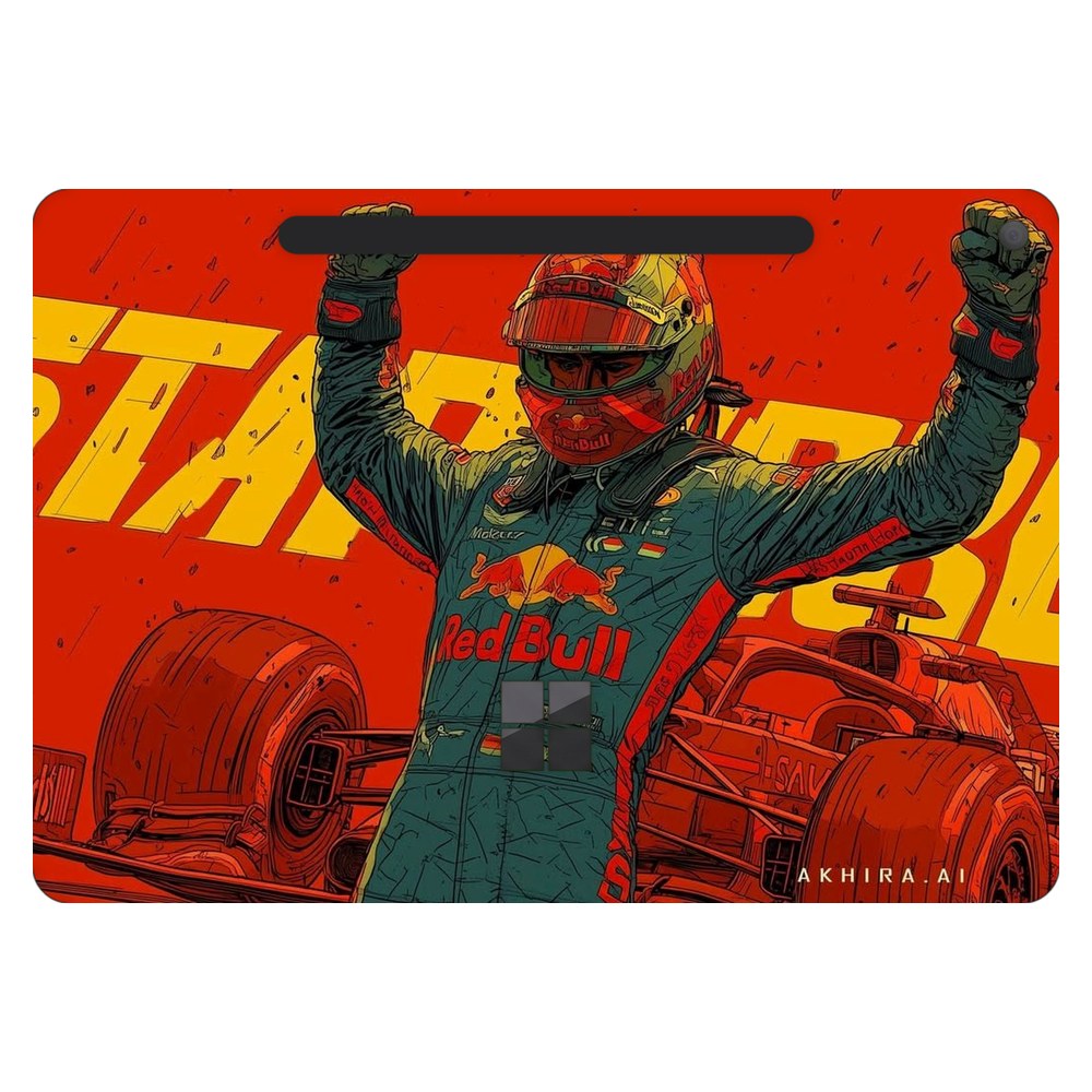 Microsoft Surface Pro 12-inch (Model 2110) laptop skin - Red Bull Champion