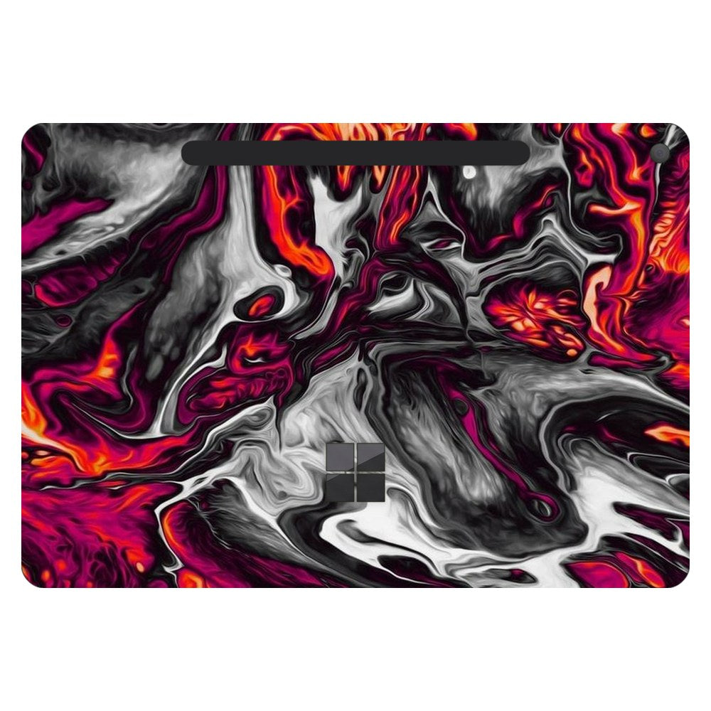 Microsoft Surface Pro 12-inch (Model 2110) laptop skin - Red Hot Lava