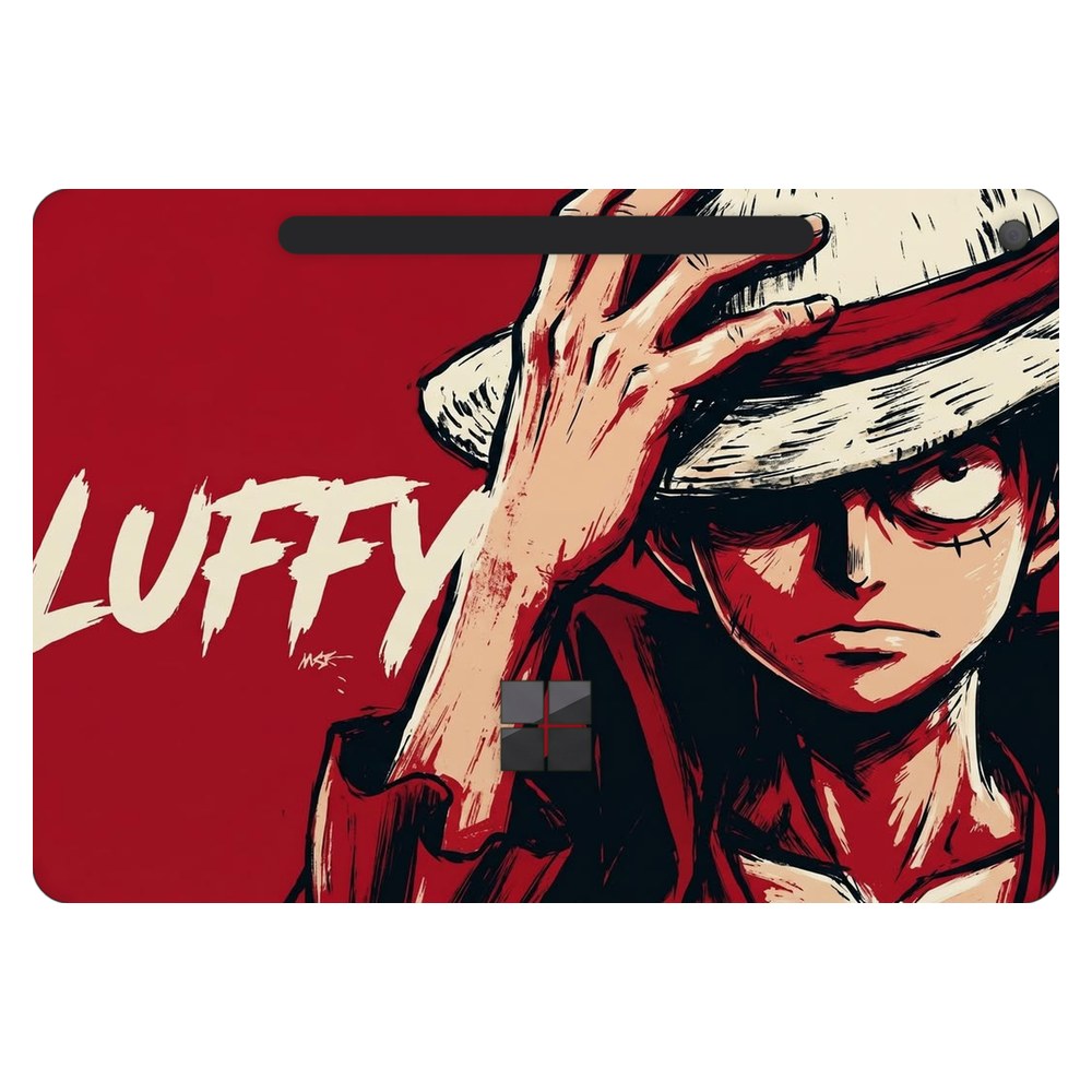 Microsoft Surface Pro 12-inch (Model 2110) laptop skin - Rubber Man Red