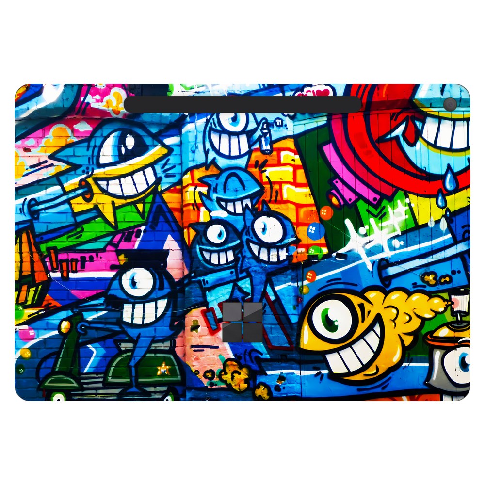 Microsoft Surface Pro 12-inch (Model 2110) laptop skin - Wall Graffiti