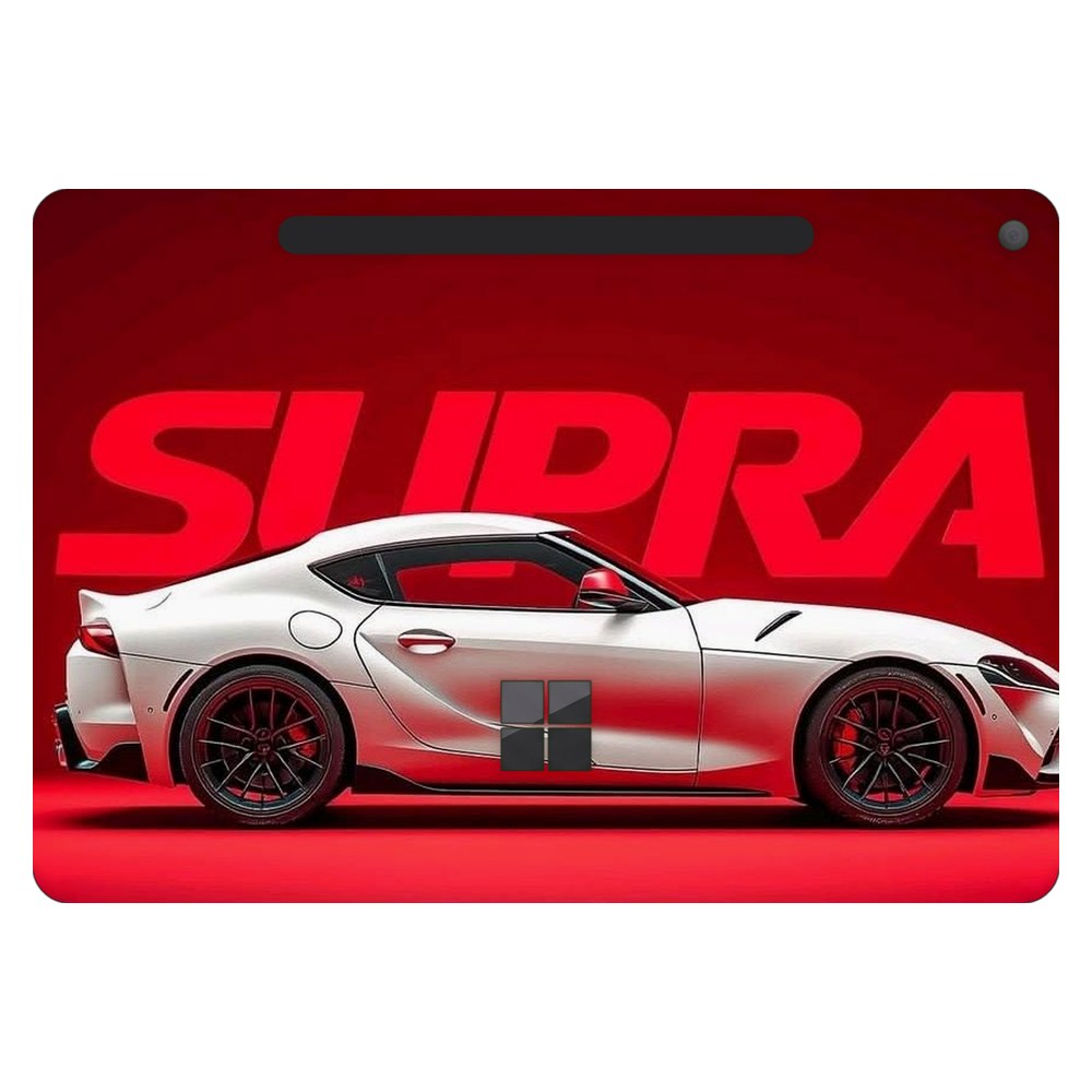 Microsoft Surface Pro 12-inch (Model 2110) laptop skin - White Supra Studio Shot