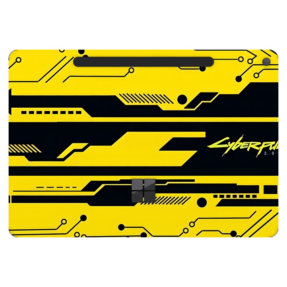Microsoft Surface Pro 12-inch (Model 2110) laptop skin - Yellow Circuit