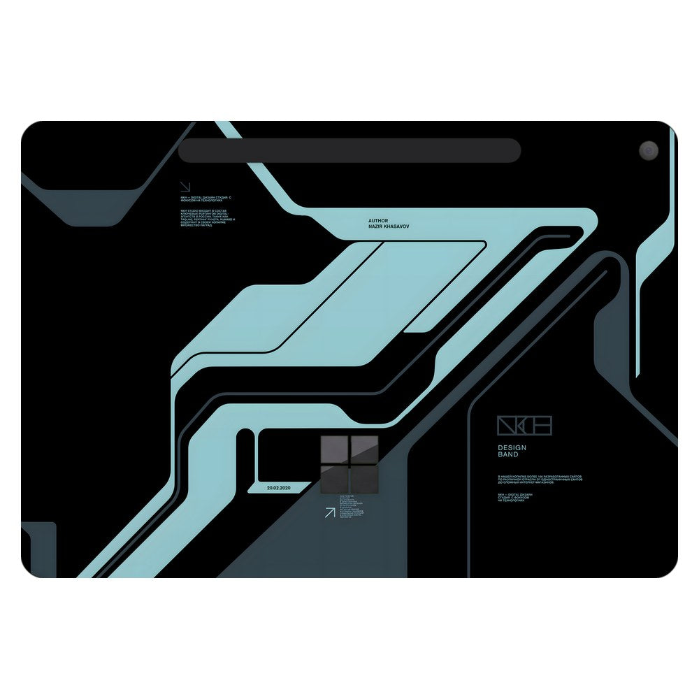 Microsoft Surface Pro 12-inch (Model 2110) laptop skin - Zero OG Cyberpunk