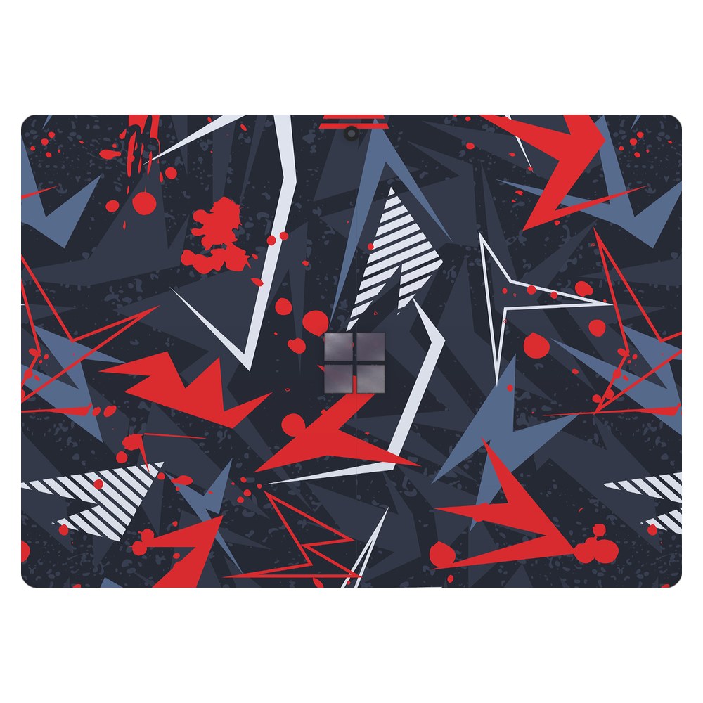 Microsoft Surface Pro X laptop skin - Abstraxx - R