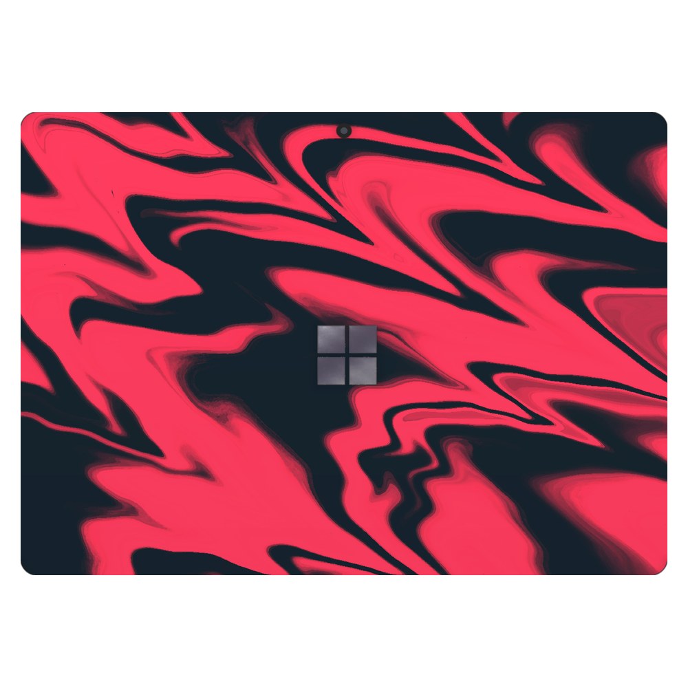 Microsoft Surface Pro X laptop skin - Ares Red