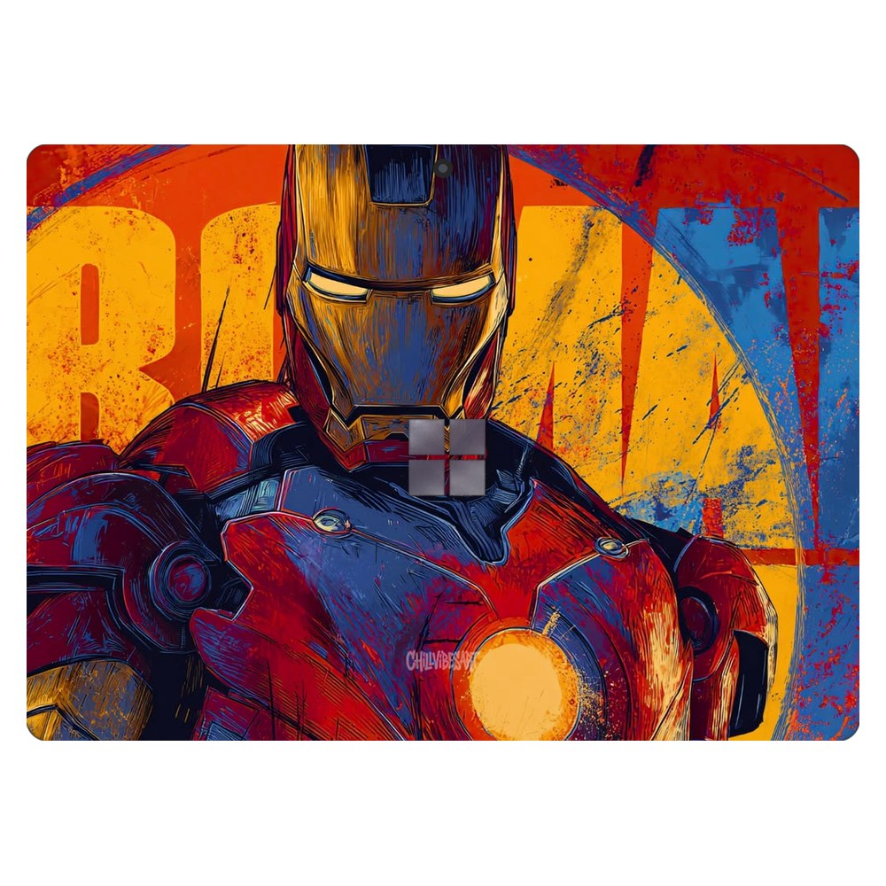 Microsoft Surface Pro 7 (Model 1866) laptop skin - Armored Avenger