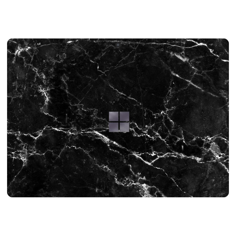 Microsoft Surface Pro X laptop skin - Black Marble
