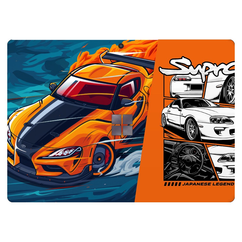 Microsoft Surface Pro 7 (Model 1866) laptop skin - Blazing Legend