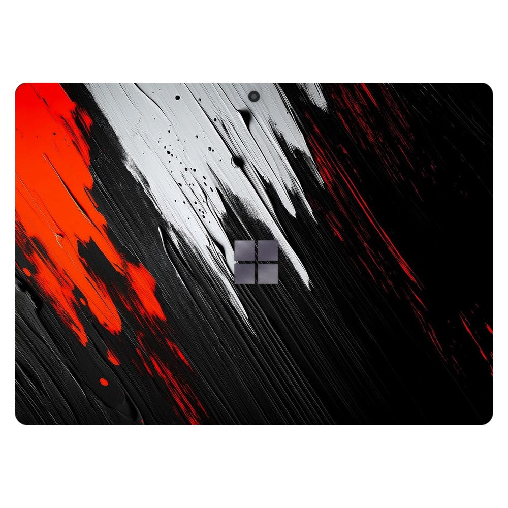 Microsoft Surface Pro X laptop skin - Brush Strokes