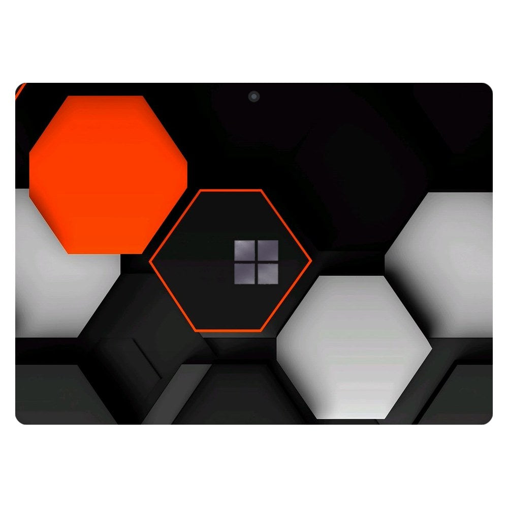 Microsoft Surface Pro 8 laptop skin - Dark Honeycomb