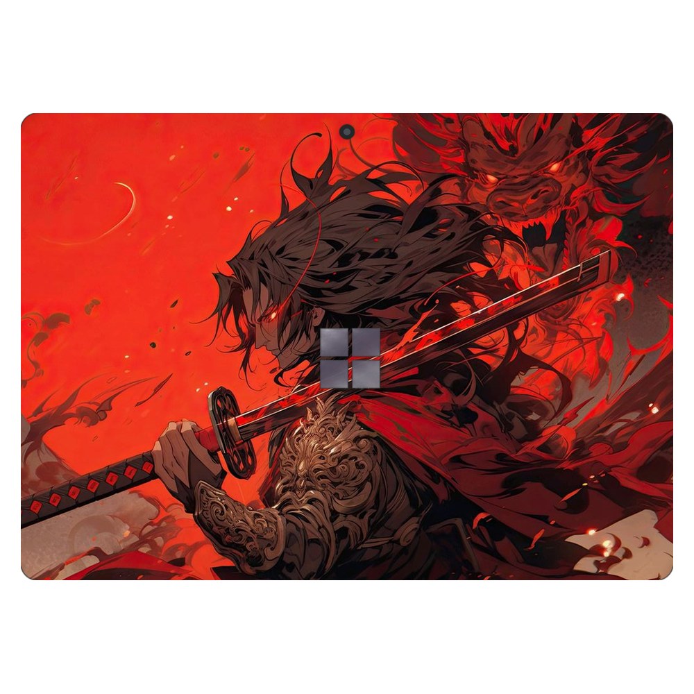Microsoft Surface Pro 8 laptop skin - Dragon Blade Ronin