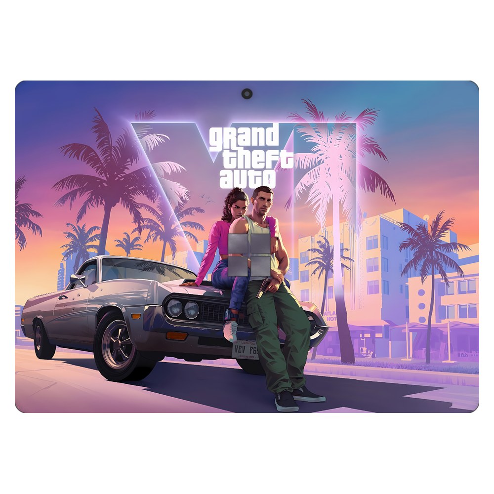 Microsoft Surface Pro 11th Edition (Model 2076) laptop skin - GTA Sunset