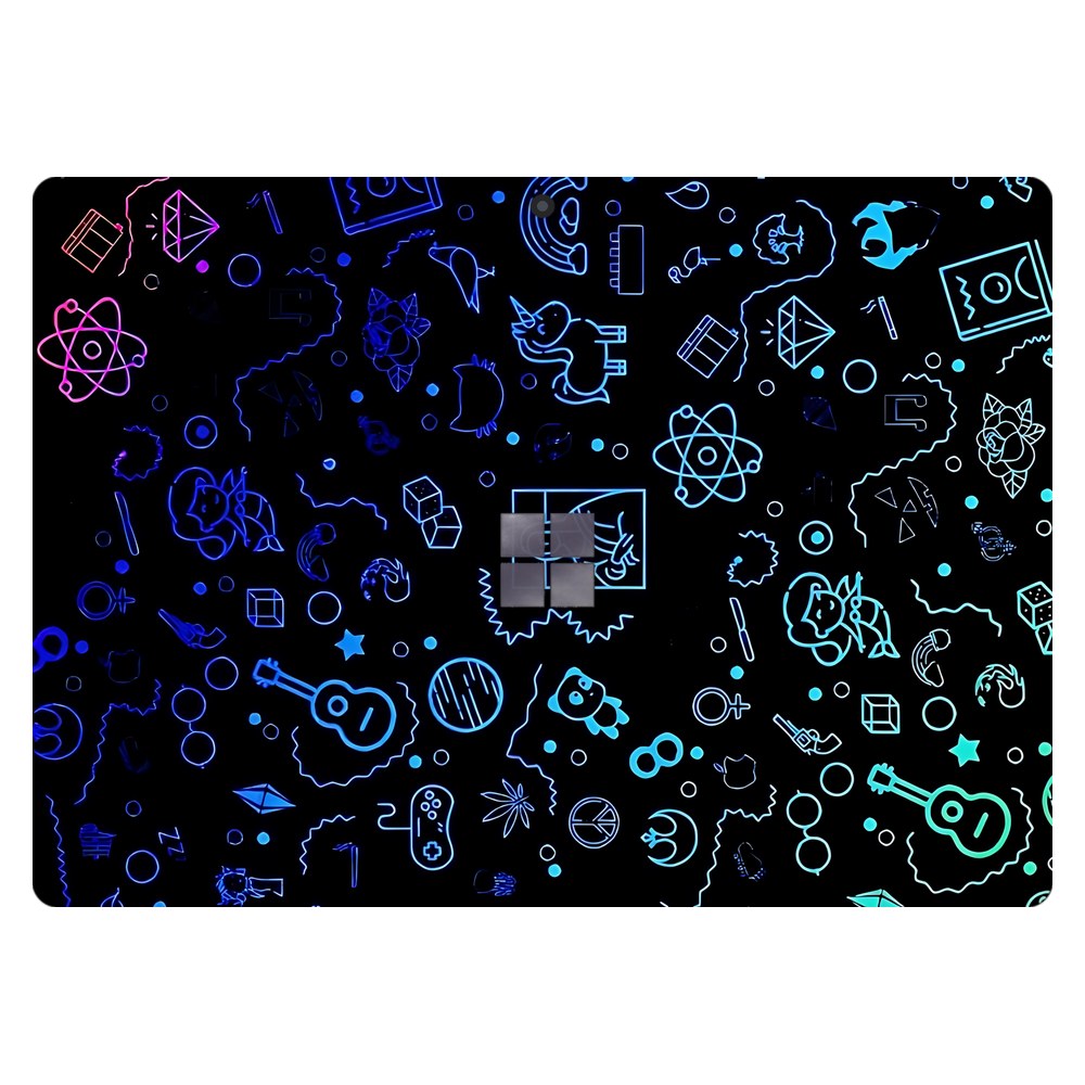 Microsoft Surface Pro 7 (Model 1866) laptop skin - Iconic Gradient