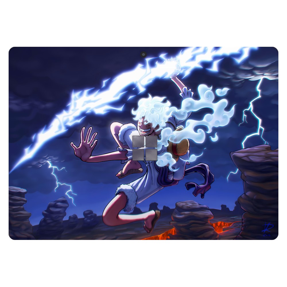 Microsoft Surface Pro X laptop skin - King Luffy