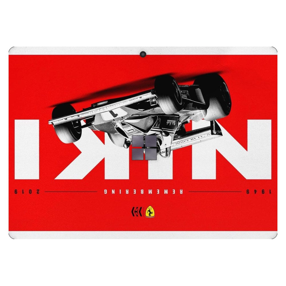 Microsoft Surface Pro 8 laptop skin - Lauda 1 Legacy Graphic