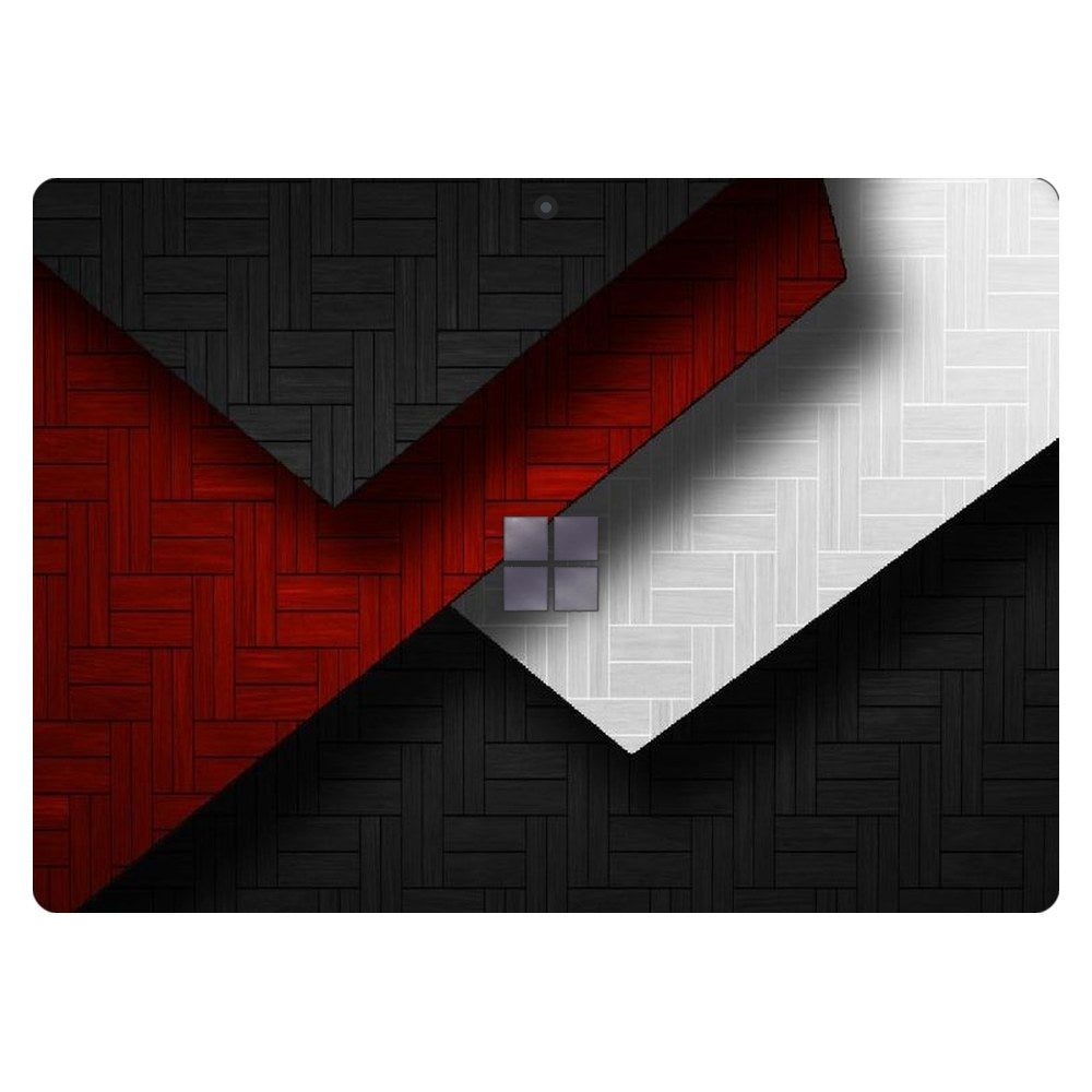 Microsoft Surface Pro 11th Edition (Model 2076) laptop skin - Layered Plank