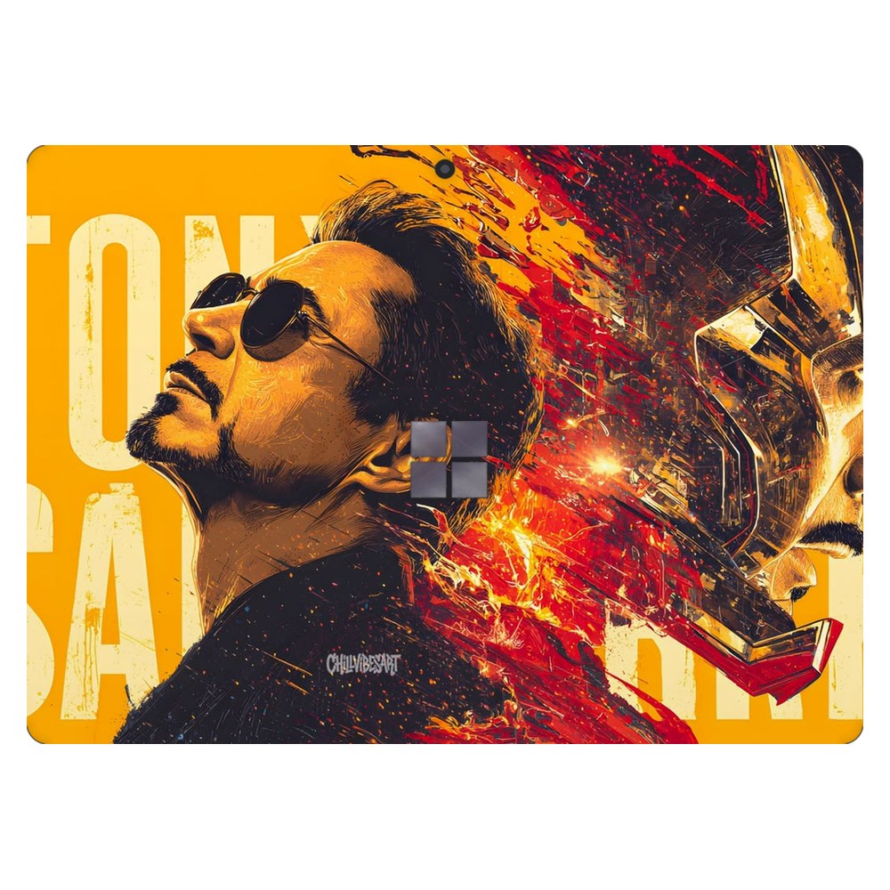 Microsoft Surface Pro X laptop skin - Legacy of Stark