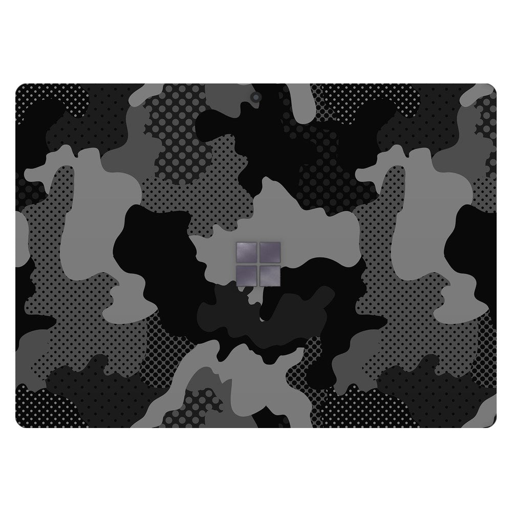 Microsoft Surface Pro 11th Edition (Model 2076) laptop skin - Military Black Camo