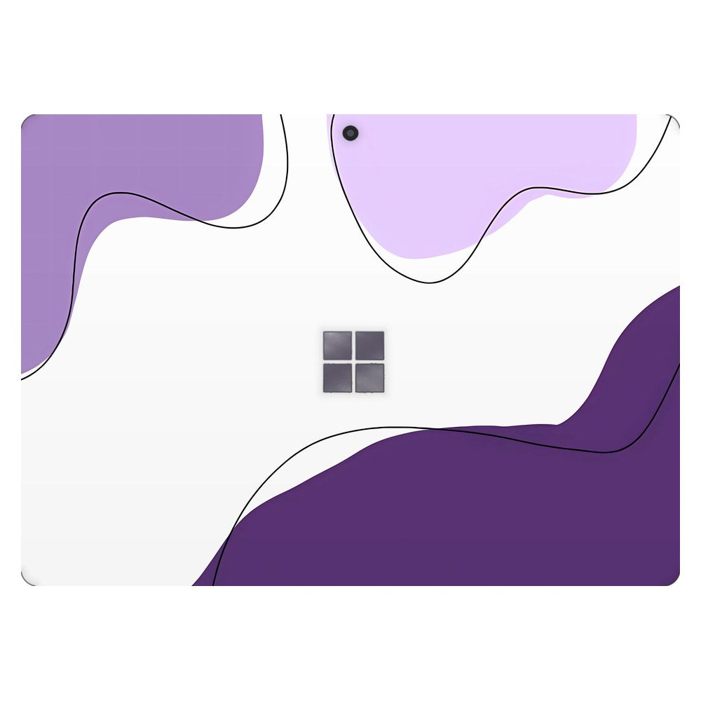 Microsoft Surface Pro 11th Edition (Model 2076) laptop skin - Minim Purple