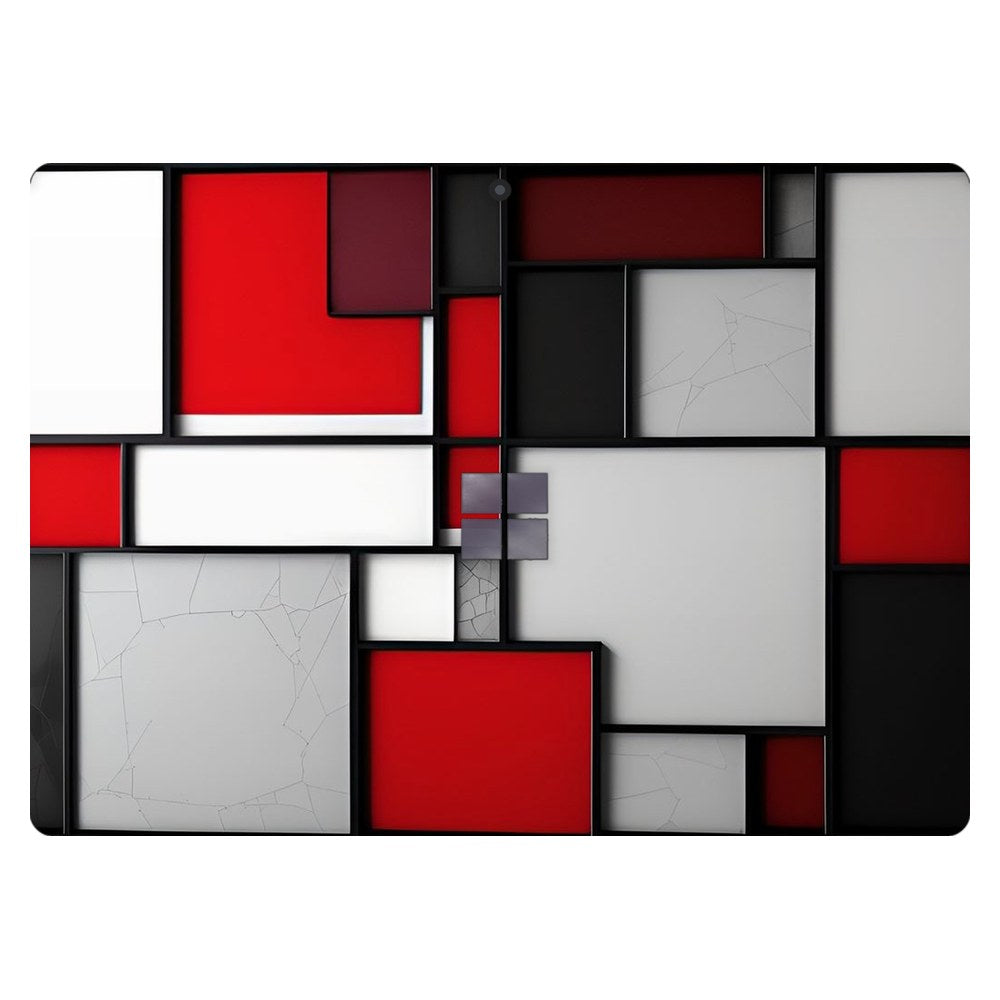 Microsoft Surface Pro 8 laptop skin - Mondrian Inspired Block Art