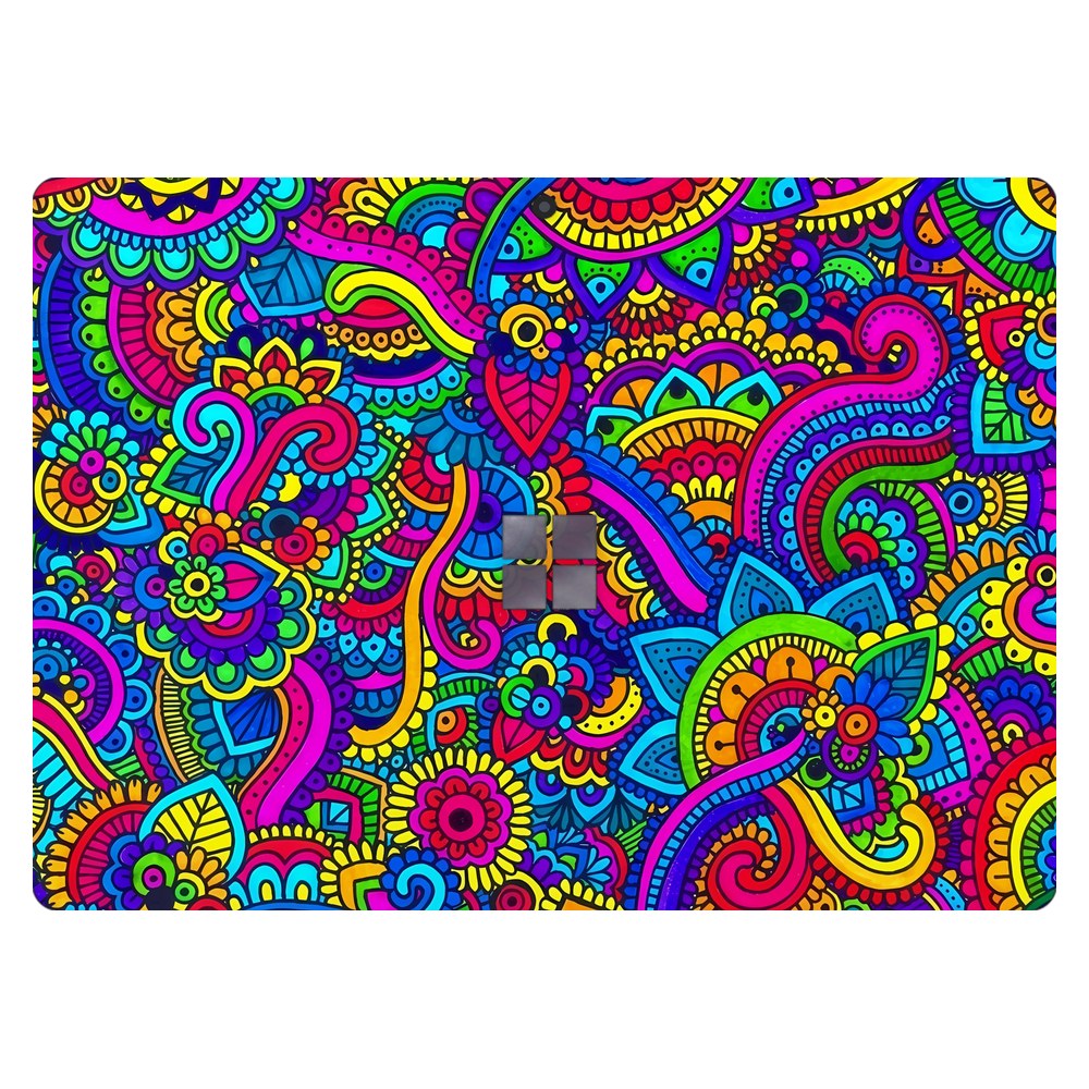 Microsoft Surface Pro 8 laptop skin - Neon Pulse