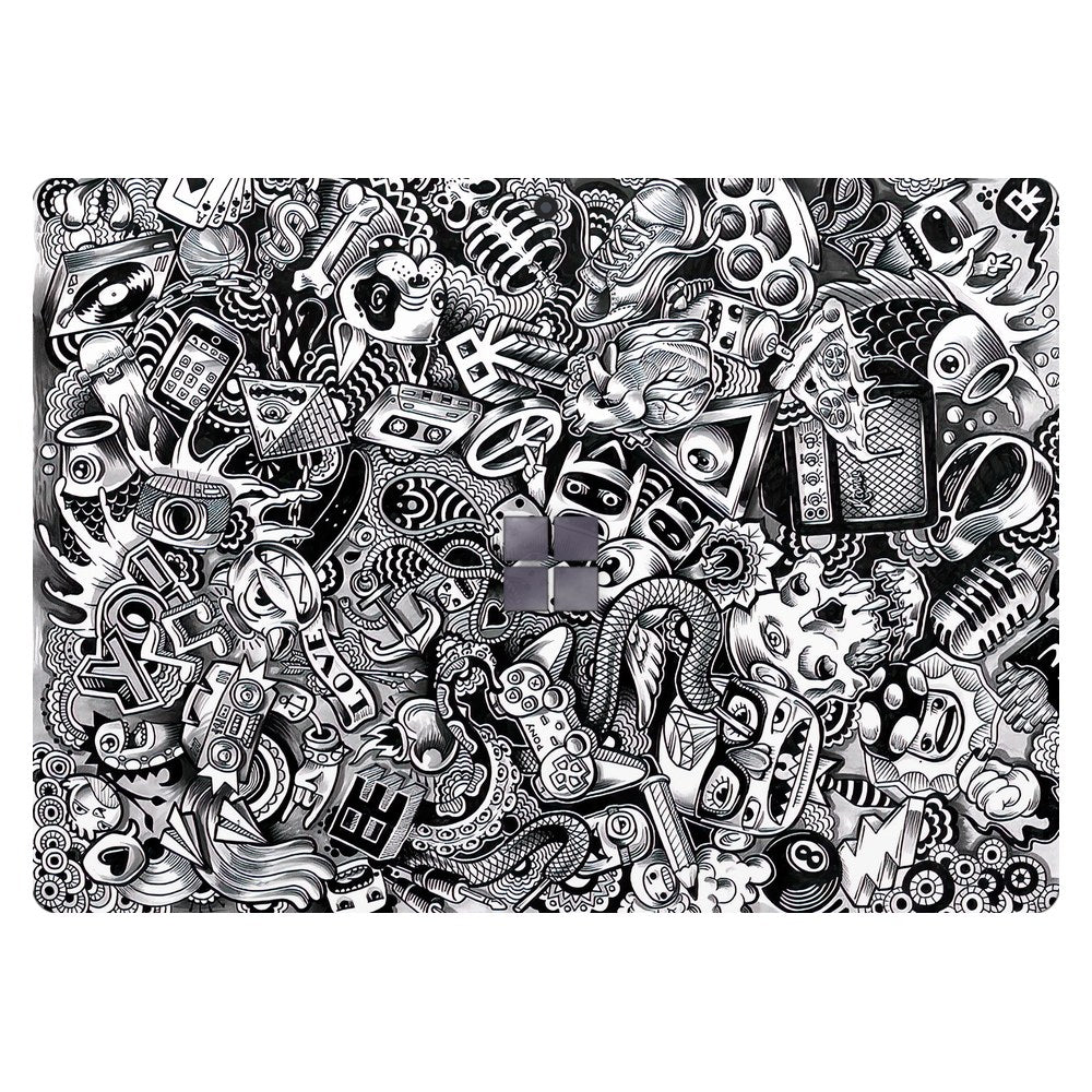 Microsoft Surface Pro 7 (Model 1866) laptop skin - Pony Doodle