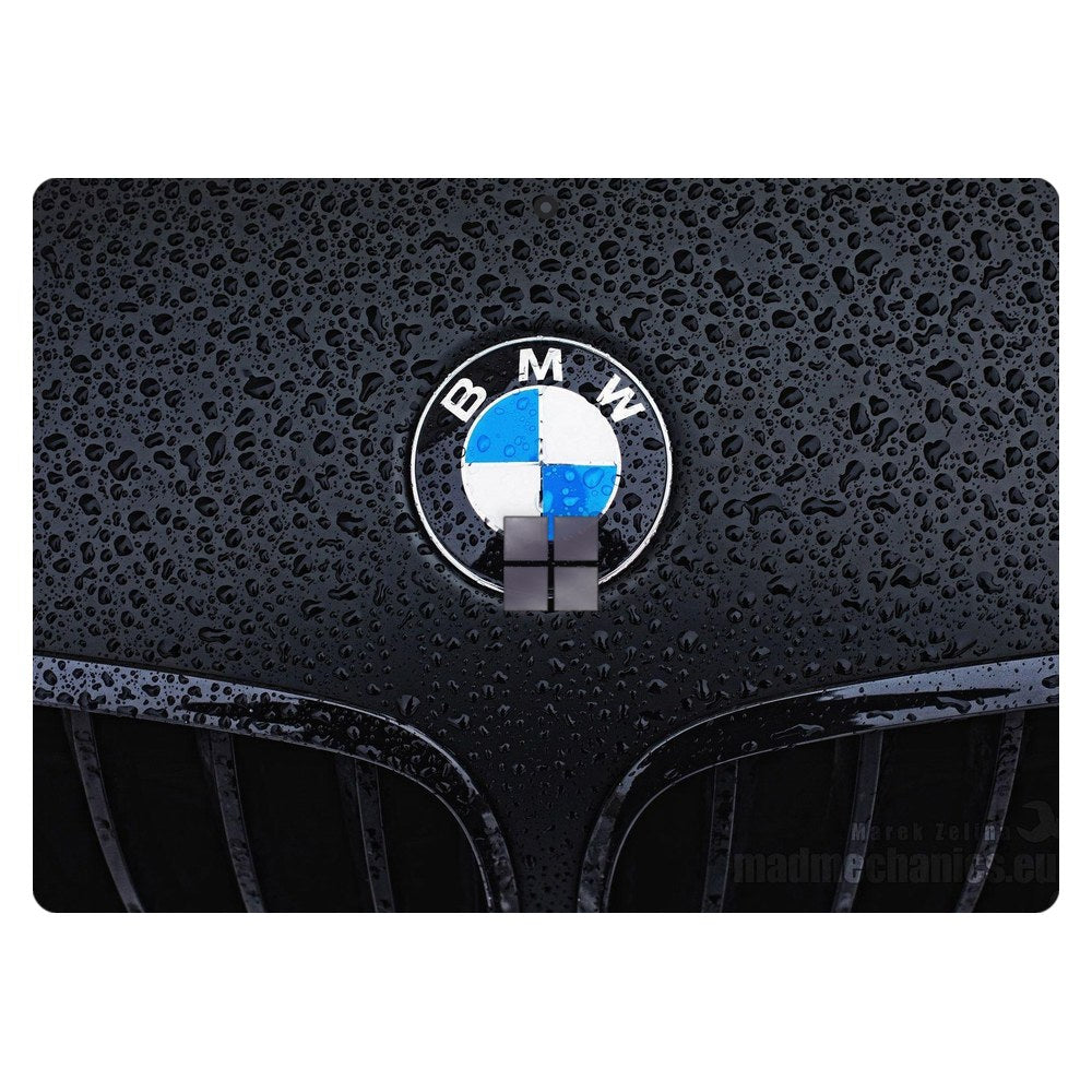 Microsoft Surface Pro X laptop skin - Raindrop Elegance