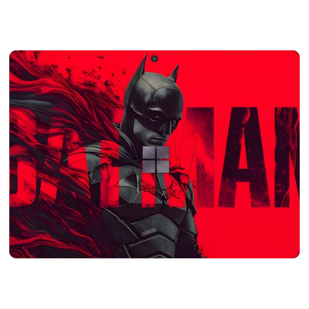 Microsoft Surface Pro 7 (Model 1866) laptop skin - Red Batgirl Graphic