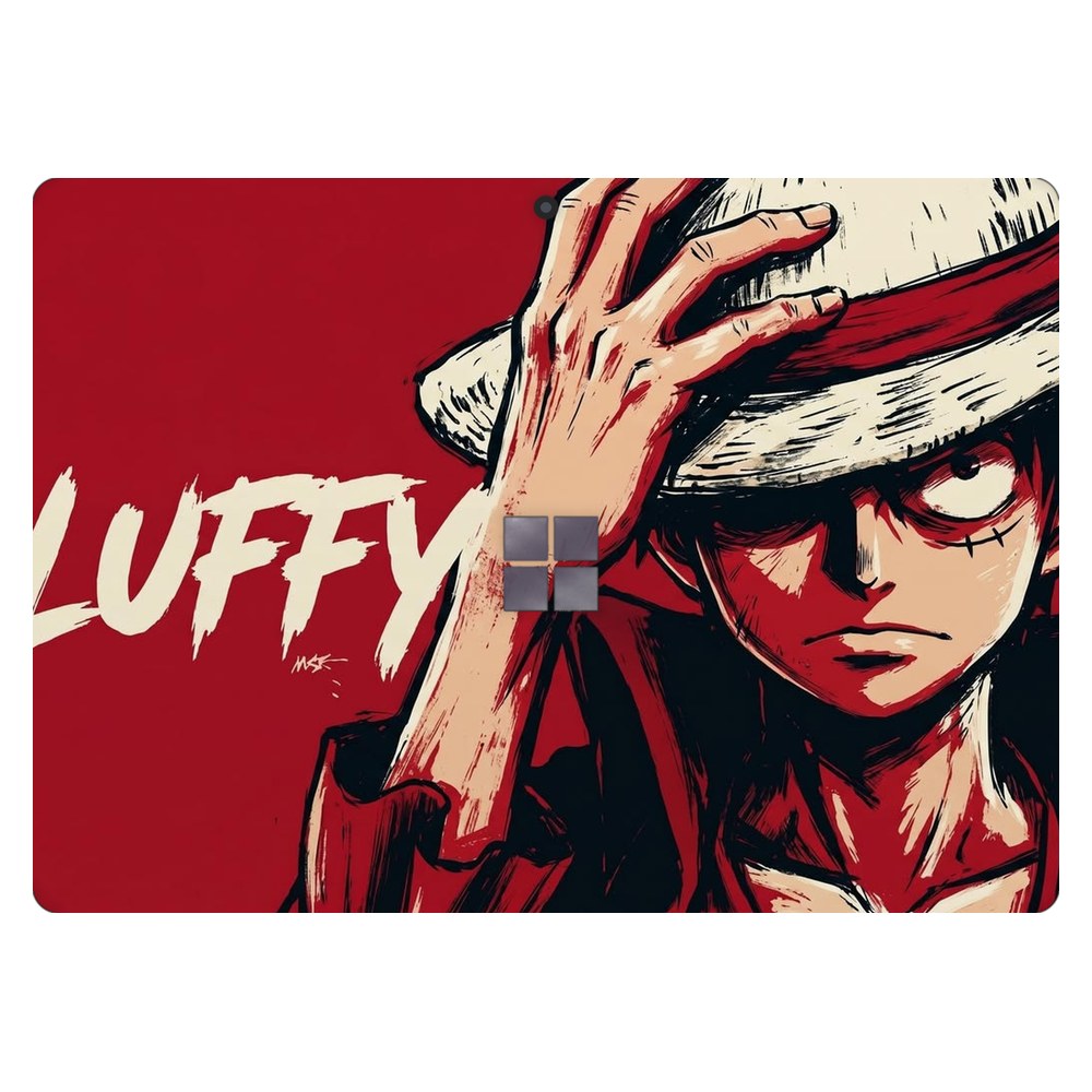 Microsoft Surface Pro X laptop skin - Rubber Man Red