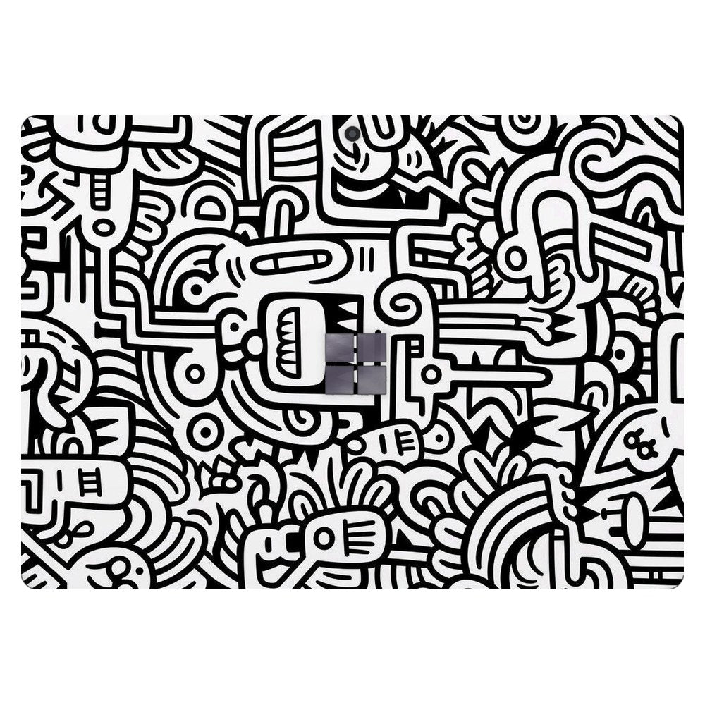 Microsoft Surface Pro 8 laptop skin - Surreal Abstract Illustration