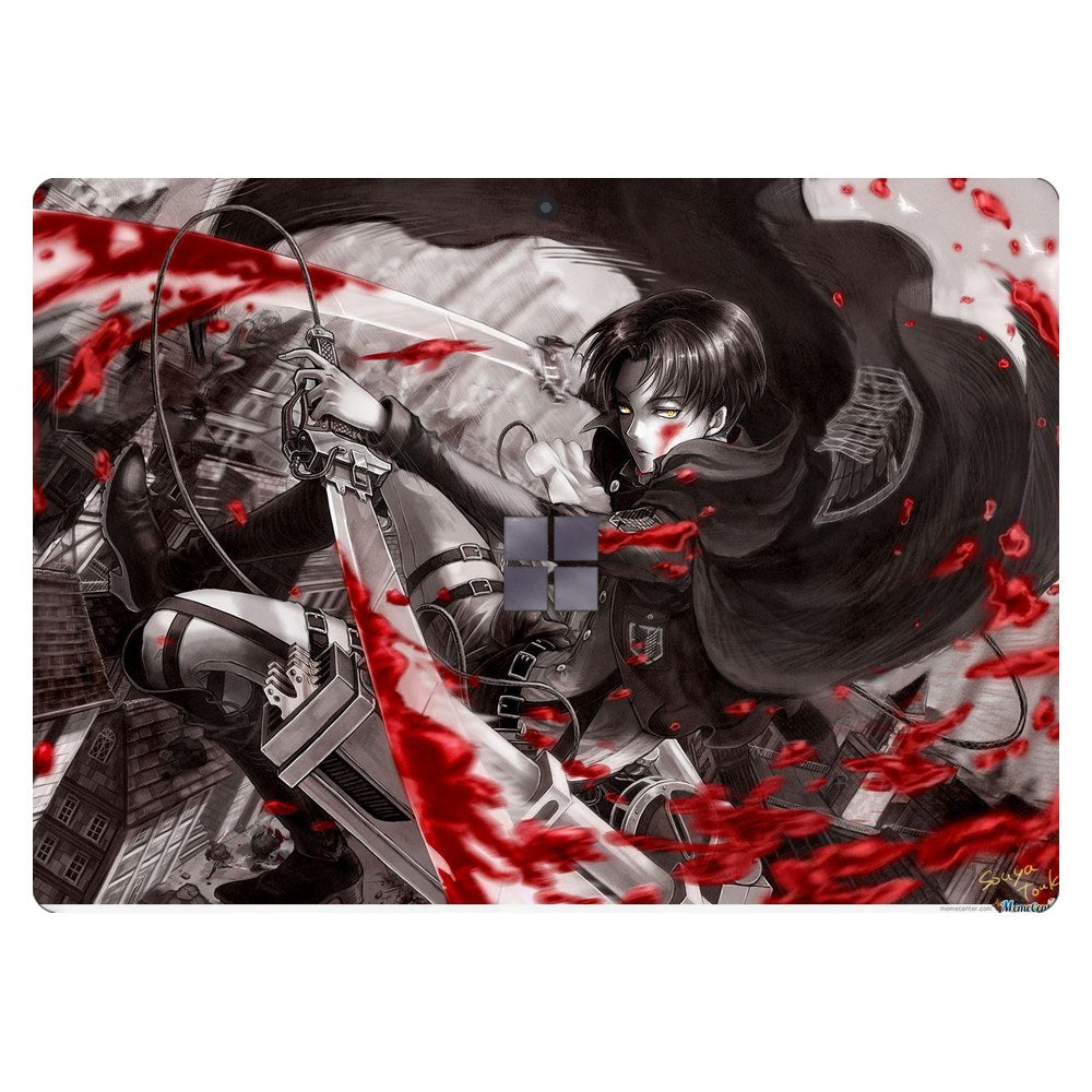 Microsoft Surface Pro 11th Edition (Model 2076) laptop skin - Titan Slayer