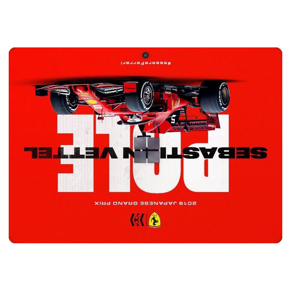 Microsoft Surface Pro 8 laptop skin - Vettel Suzuka Pole 2019